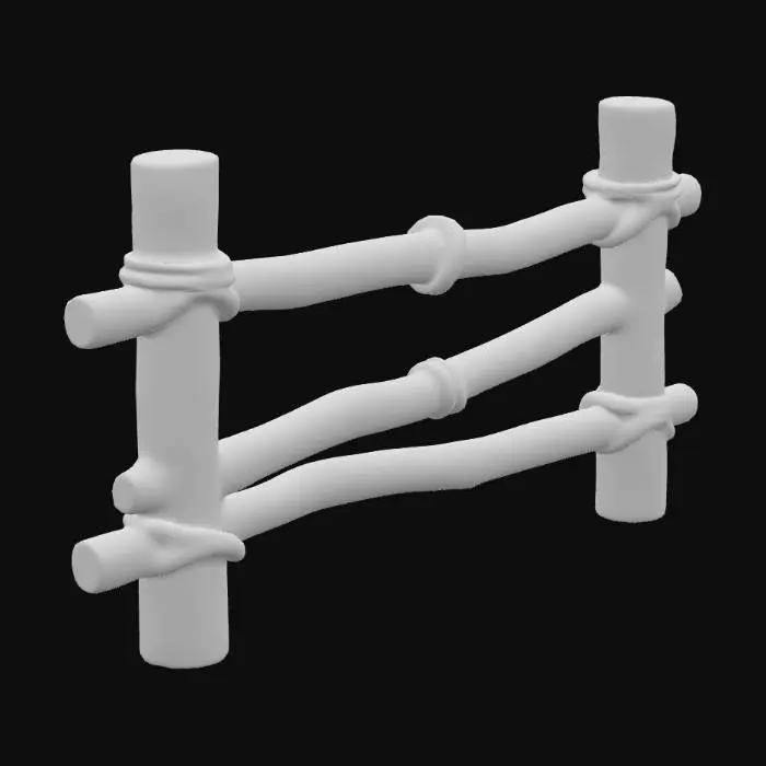 3D model for Rustic Boundary