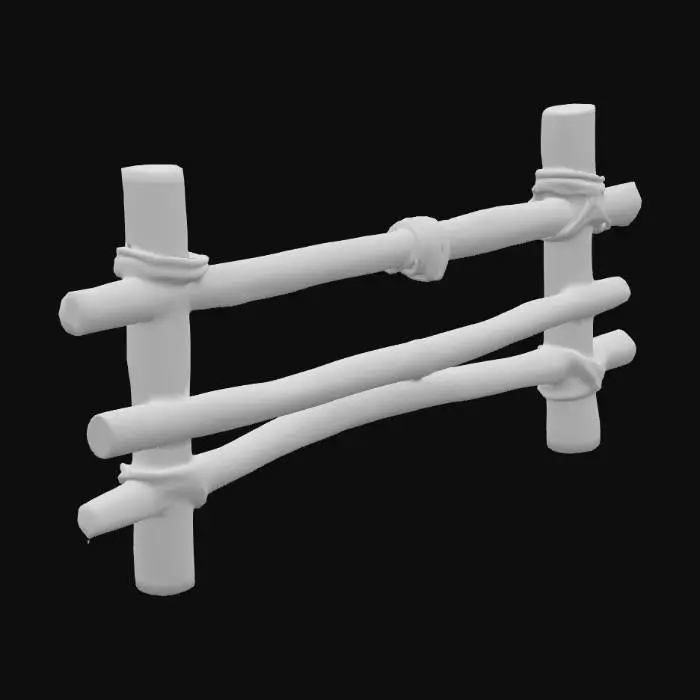 3D model for Rustic Boundaries