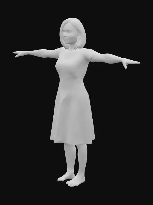 3D model for Floral Balance