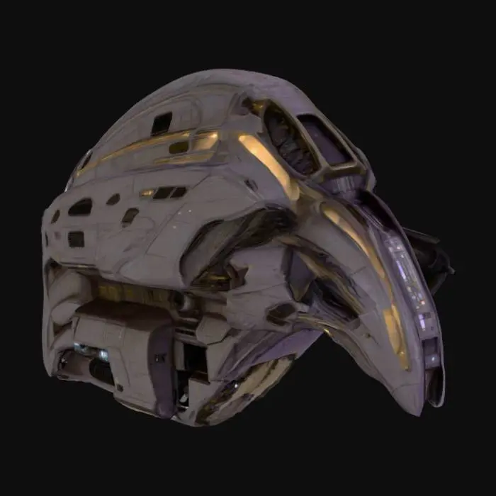 3D model for una nave nodriza basándote en el Xenomorfo  sin apariencia humana,con detalles en las texturas y  de basto tamaño capaz de albergar mas de cien individuos.
Diseñada para los viajes largos interestelares. también que disponga de varias luces de colores y cabinas de material traslucidos a modo de puerto de mando