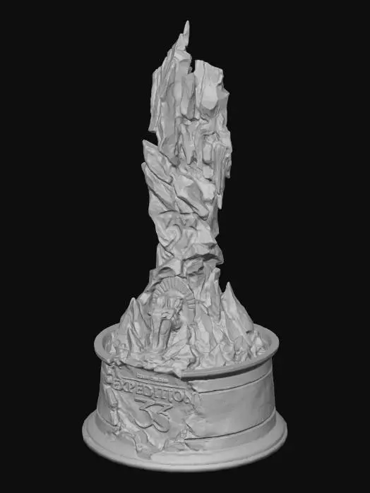 3D model for Exp_33_Monolith_Simplifed