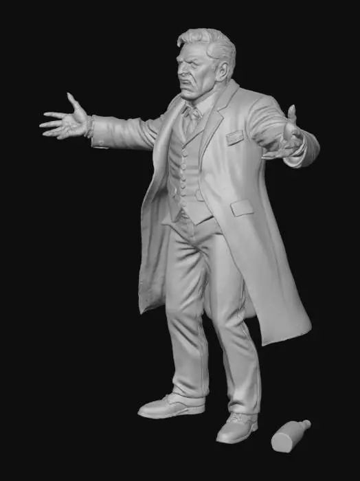 3D model for Dr. Jekyll and Mr. Hyde