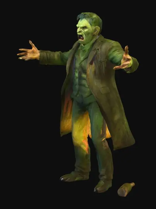 3D model for Dr. Jekyll and Mr. Hyde
