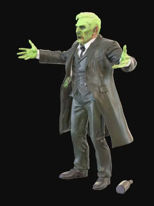 3D model for Dr. Jekyll and Mr. Hyde