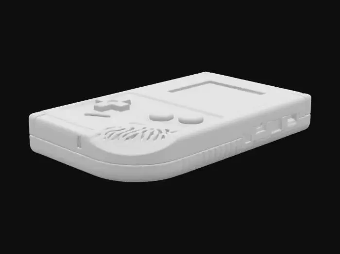 3D model for Nintendo Game Boy Classic