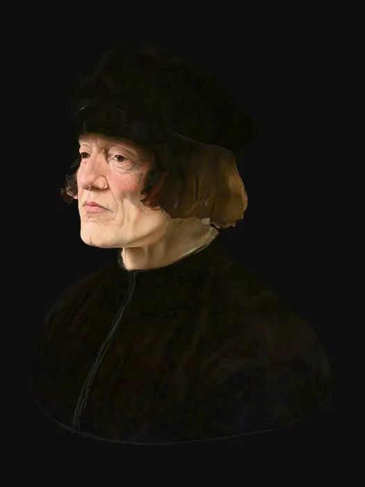 3D model for Portrait of a Man in a Black Beret