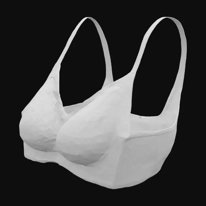 3D model for Beige Comfort Bra
