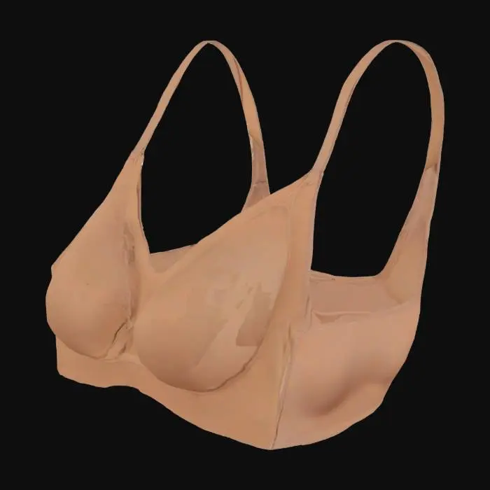 3D model for Beige Comfort Bra