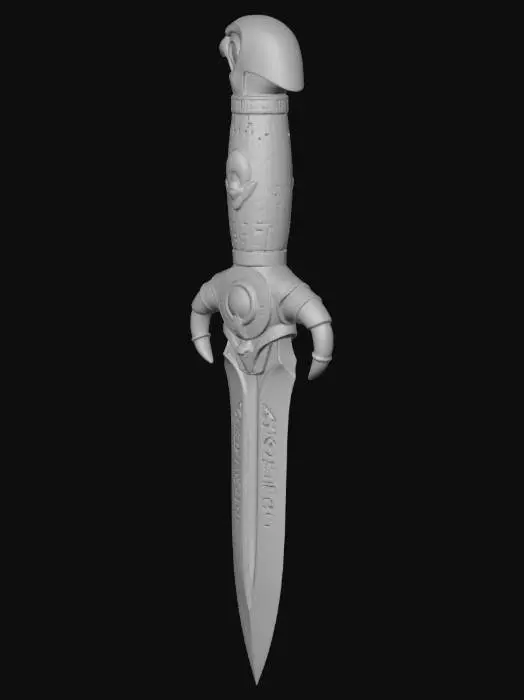 3D model for Egyptian Dagger