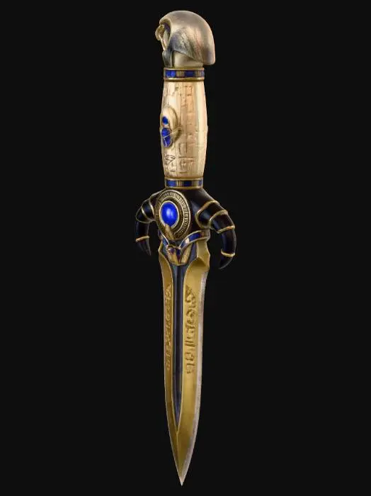 3D model for Egyptian Dagger
