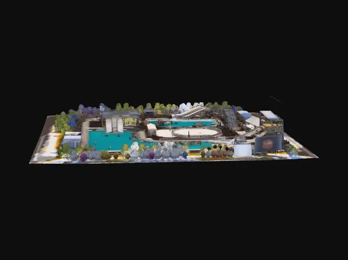 3D model for Sunset over Edmonton All-Season Water Park