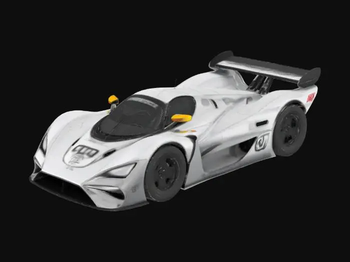 3D model for sauber mercedes