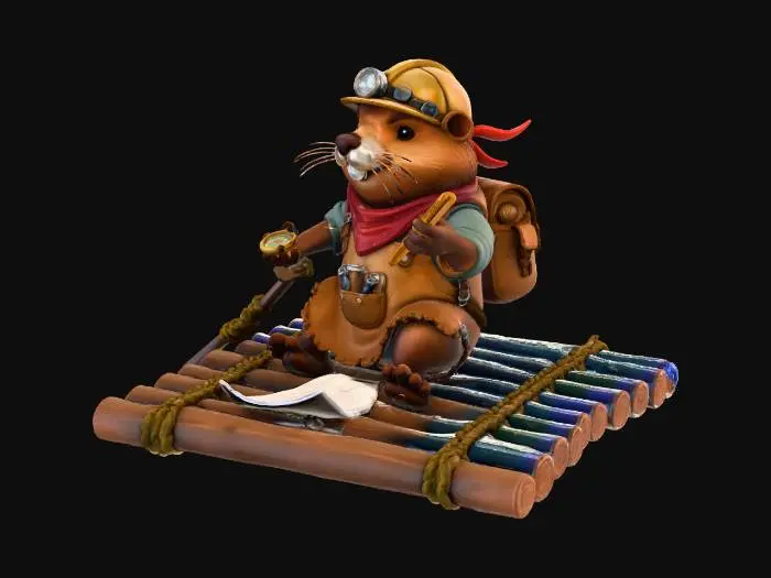 3D model for Beaver Adventure Planner