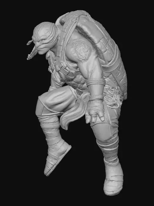 3D model for Guardian of the City