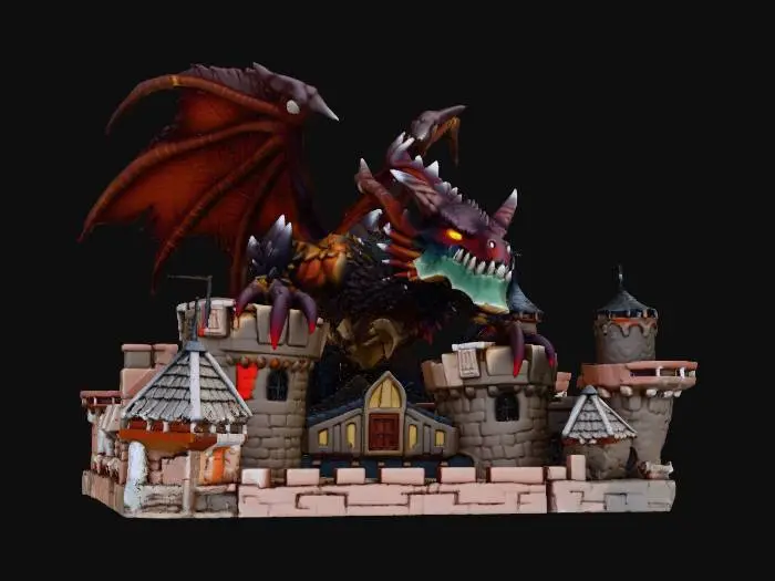 3D model for Dragon Siege