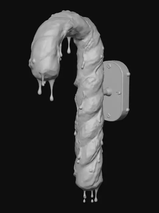 3D model for Melting Candy Cane Twilight, #Christmas2025#