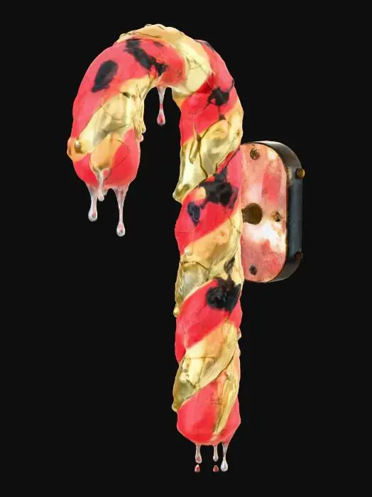 3D model for Melting Candy Cane Twilight, #Christmas2025#