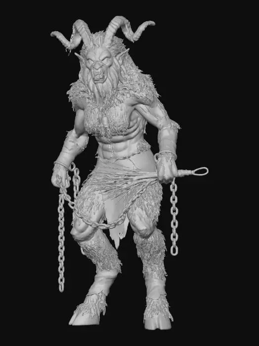 3D model for Krampus Unleashed, #Christmas2025#