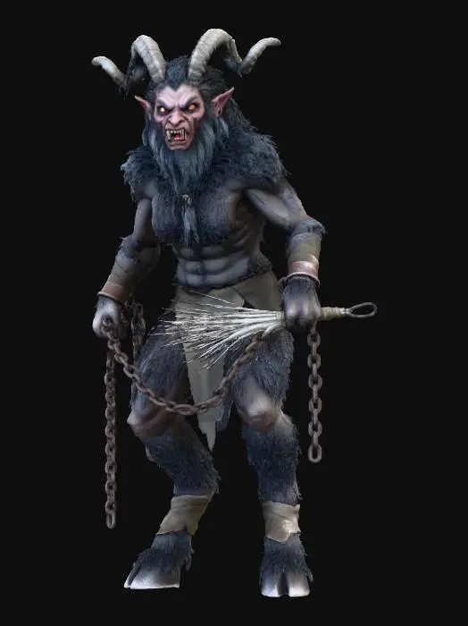 3D model for Krampus Unleashed, #Christmas2025#