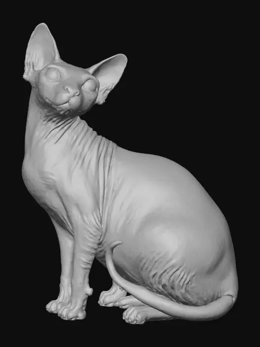 3D model for Elegant Sphinx