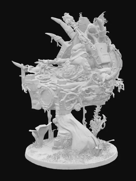 3D model for Mystic Throne of the Frog King