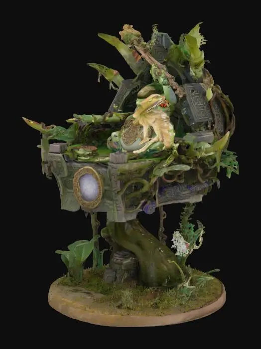 3D model for Mystic Throne of the Frog King