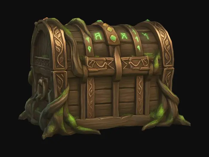 3D model for Verdant Runebound Chest