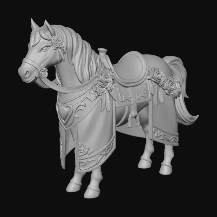 3D model for Regal Steed Elegance
