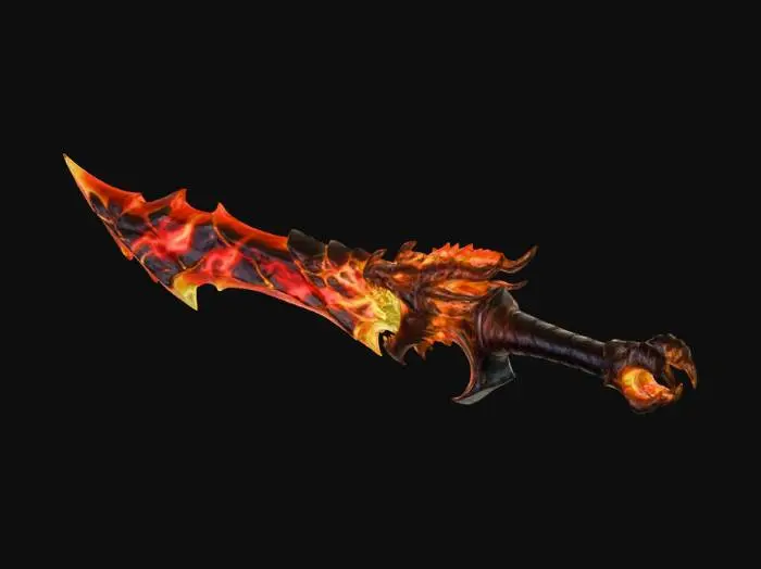 3D model for kiếm rồng