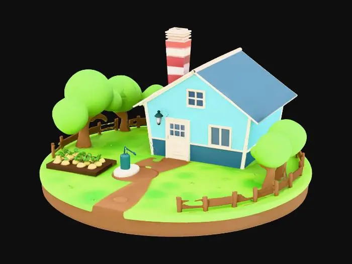 3D model for Countryside Haven