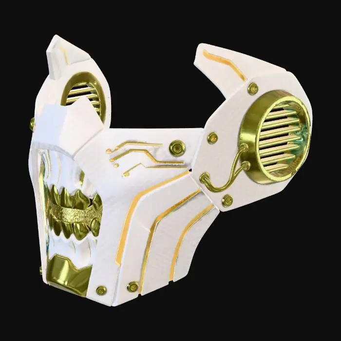 3D model for Auric Circuit Mask