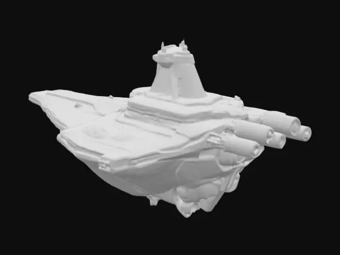 3D model for Star Cruiser Destiny