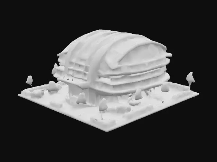 3D model for Comercio AeroCarros 1