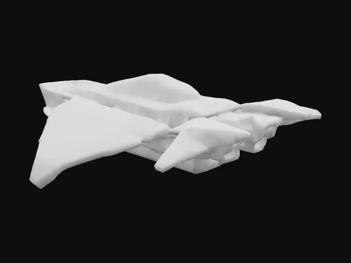 3D model for DefenseShip Delos