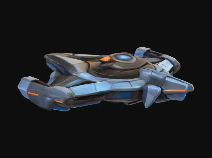 3D model for DefenseShip Oracoulo