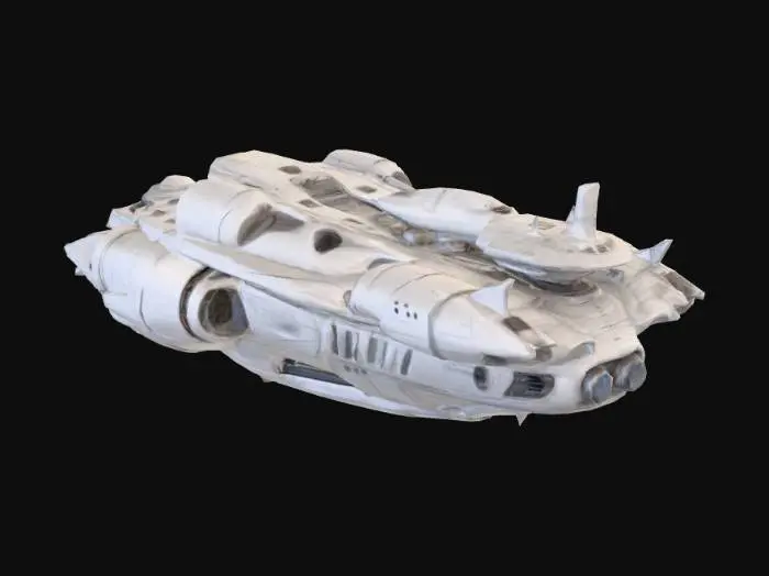 3D model for Huge StarShip Sentinela