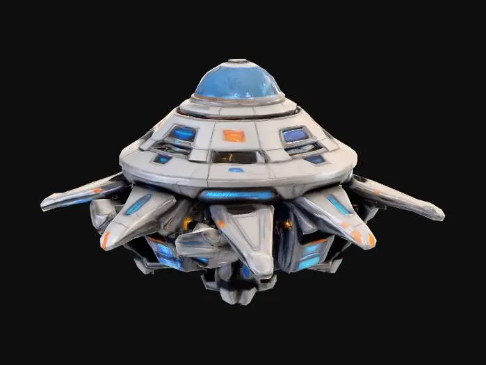 3D model for Space Station Gaviota