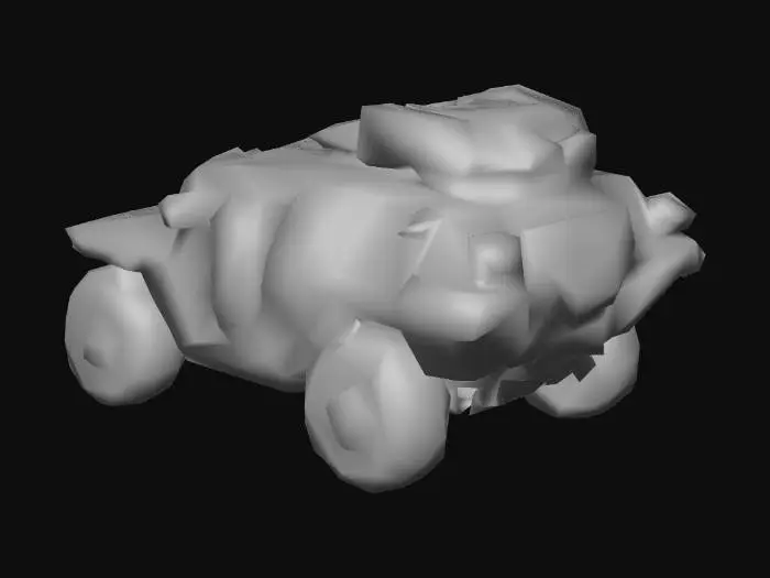 3D model for Rover Blindado Amoreus