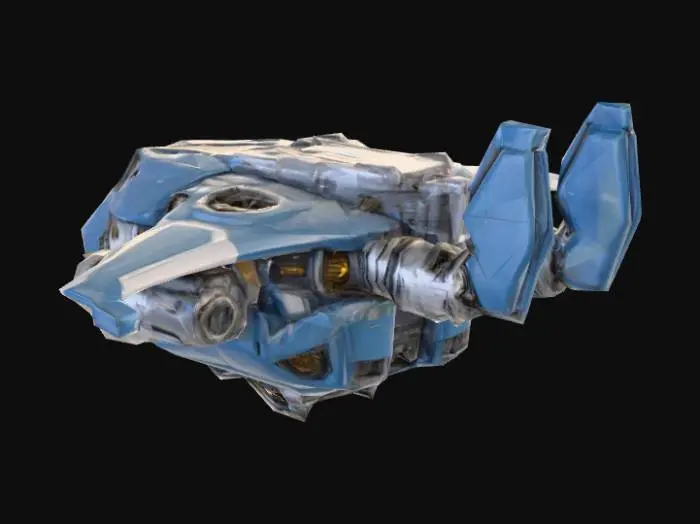 3D model for ScoutShip Transporter Tropas Q-53