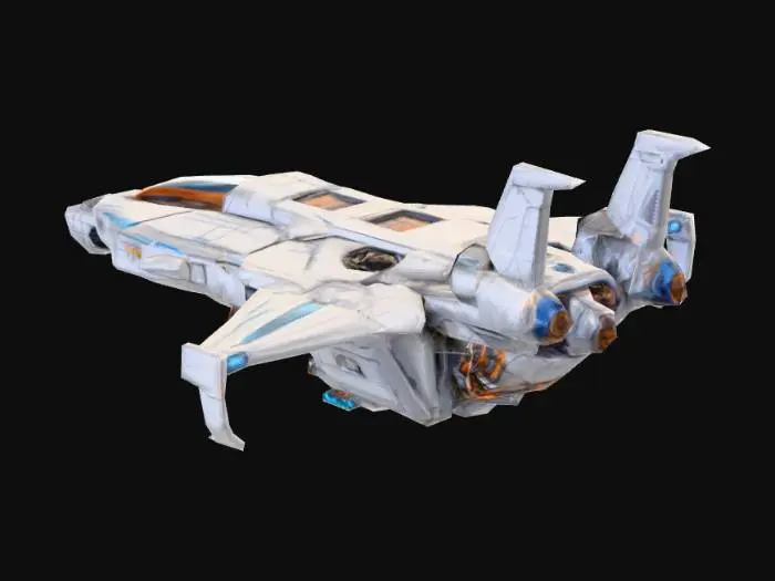 3D model for Scout Ship Nadamandaoh