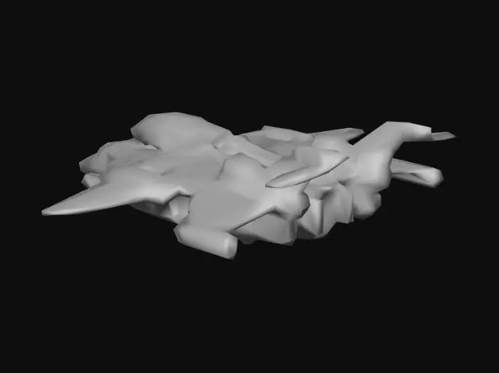 3D model for Bomber Starbound