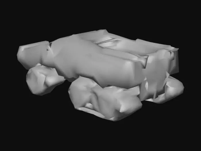 3D model for Desert Tracker Vehicle