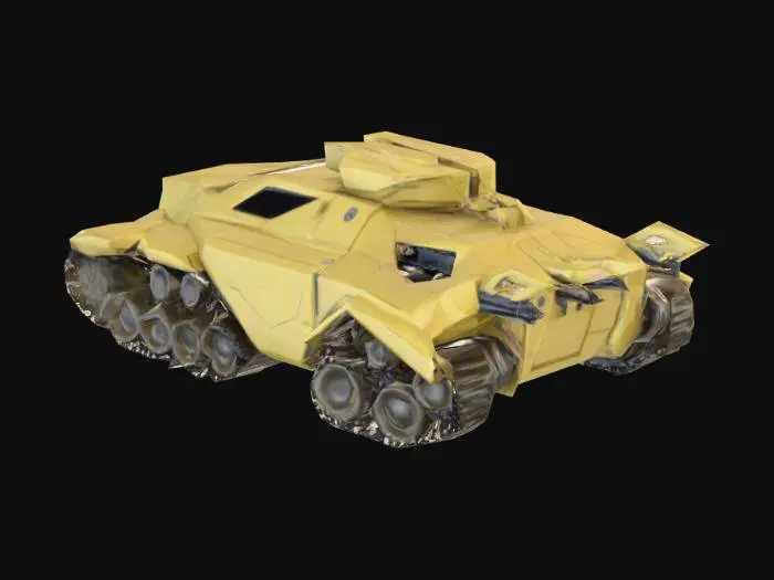 3D model for Desert Reconnaissance Rover
