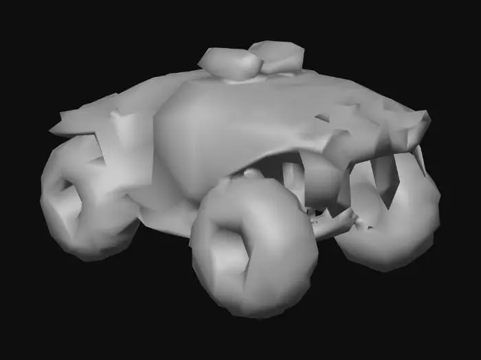 3D model for Rover Patrulha Marte  S-53