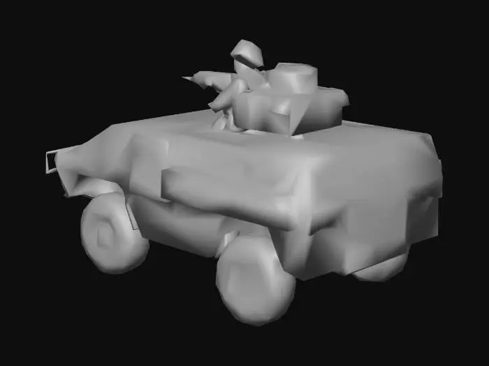 3D model for APC Sentinela  MK-2