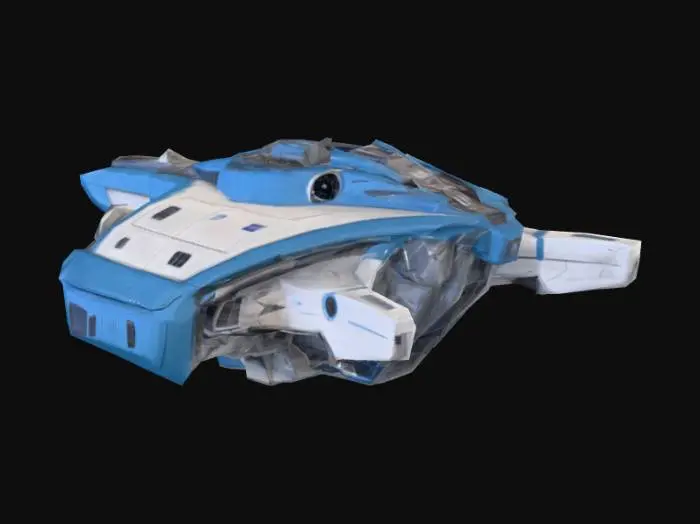 3D model for Colony Ship Avencas