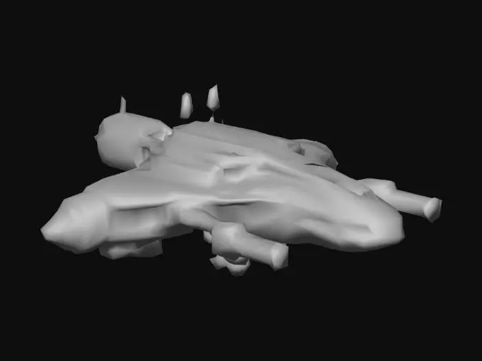 3D model for Colony Ship Alpha