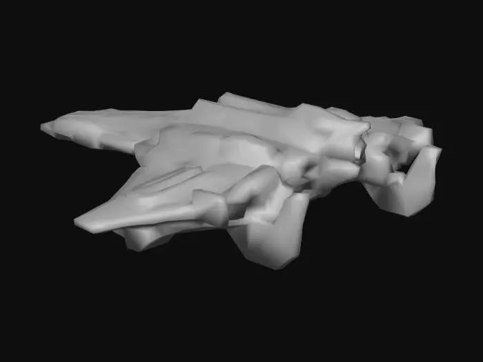 3D model for Defense Ship Internoh