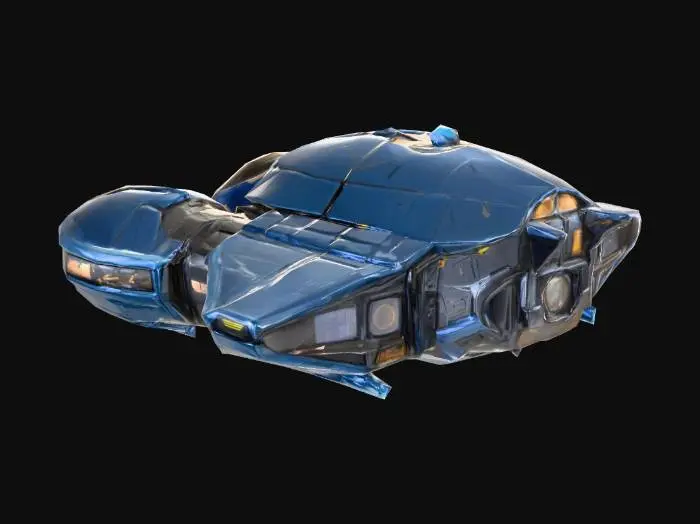 3D model for Defense Ship Besouroh