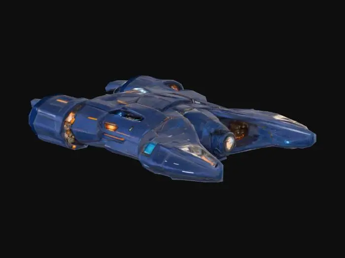 3D model for Defense Ship Alohah